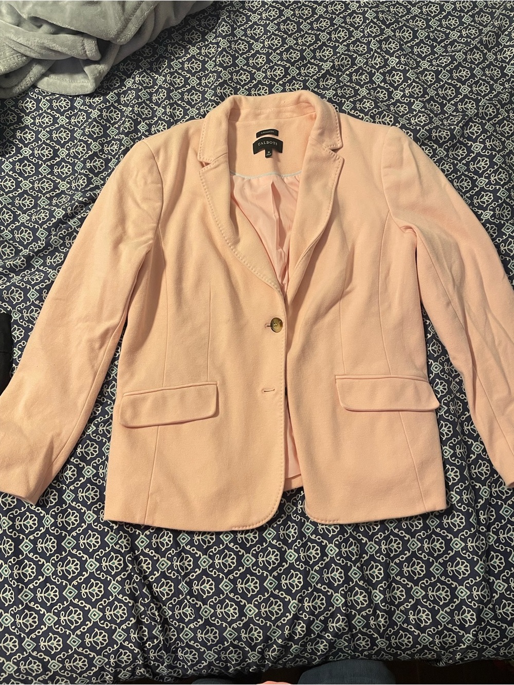 Talbots Light Pink Blazer